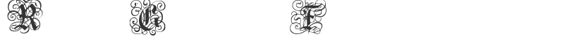 RoyalGothic Font的预览图