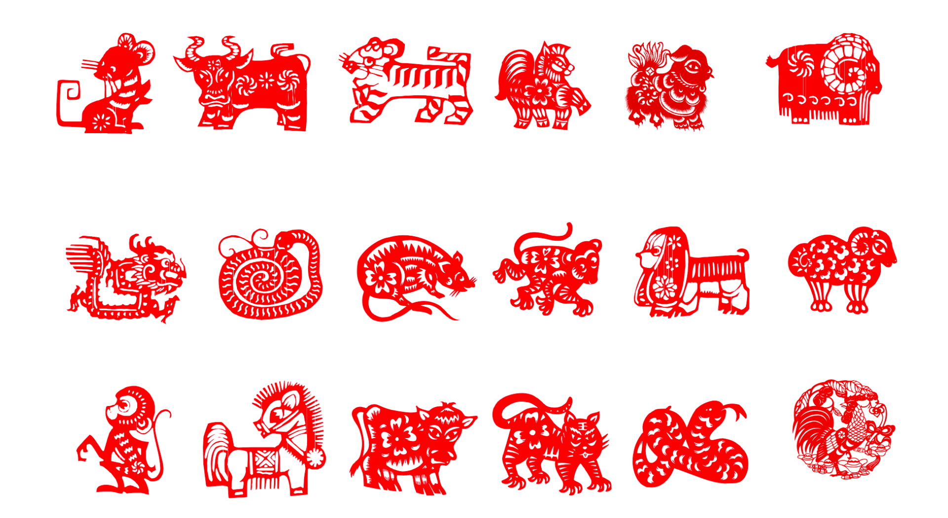Chinese paper-cut style New Year PPT template free download